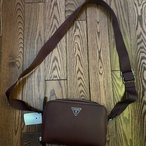 Guess Dark Brown Shoulder Bag